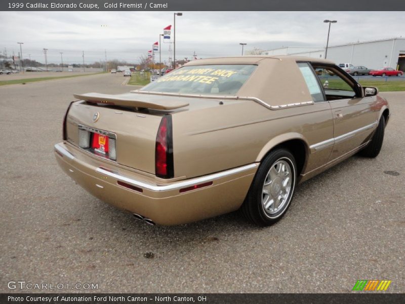 Gold Firemist / Camel 1999 Cadillac Eldorado Coupe