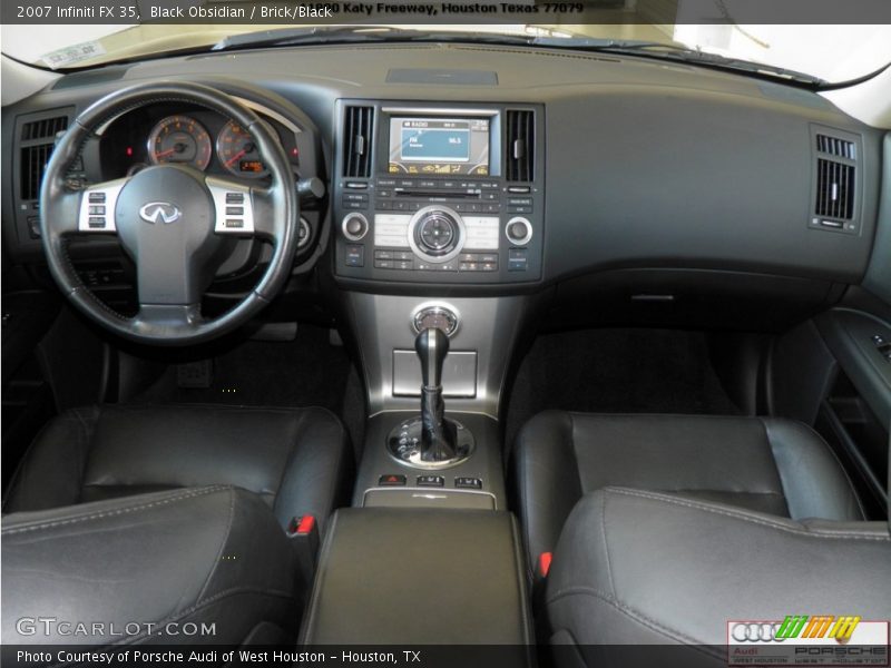 Black Obsidian / Brick/Black 2007 Infiniti FX 35