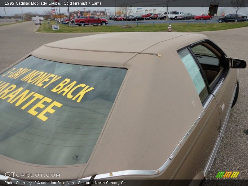 Gold Firemist / Camel 1999 Cadillac Eldorado Coupe