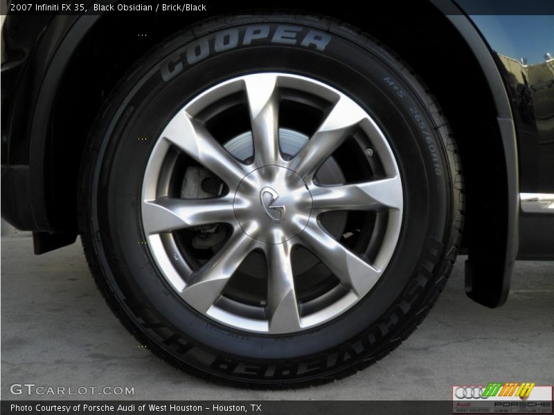 Black Obsidian / Brick/Black 2007 Infiniti FX 35