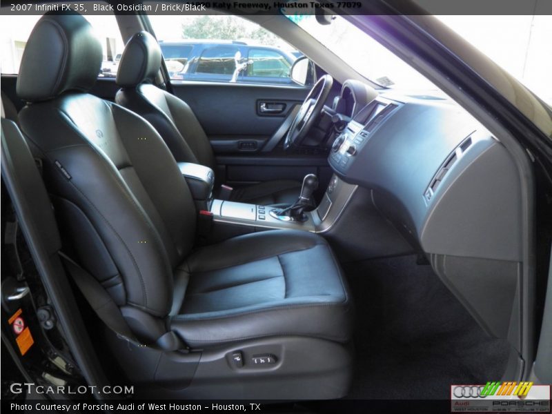 Black Obsidian / Brick/Black 2007 Infiniti FX 35