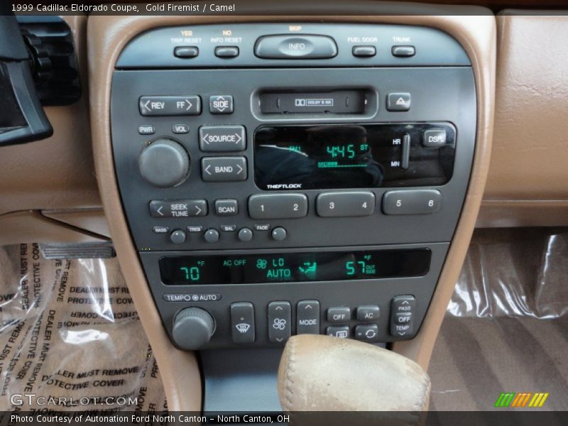 Controls of 1999 Eldorado Coupe