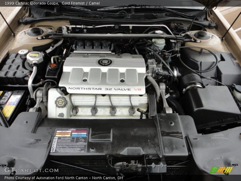  1999 Eldorado Coupe Engine - 4.6L DOHC 32-Valve Northstar V8