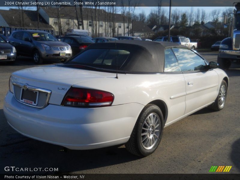 Stone White / Sandstone 2004 Chrysler Sebring LXi Convertible