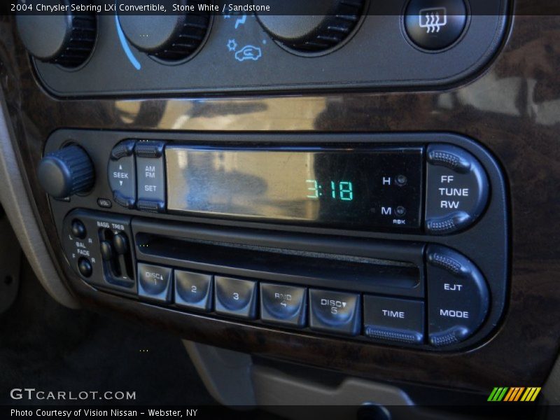 Stone White / Sandstone 2004 Chrysler Sebring LXi Convertible