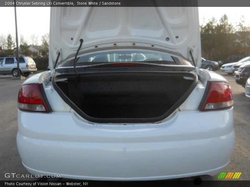 Stone White / Sandstone 2004 Chrysler Sebring LXi Convertible