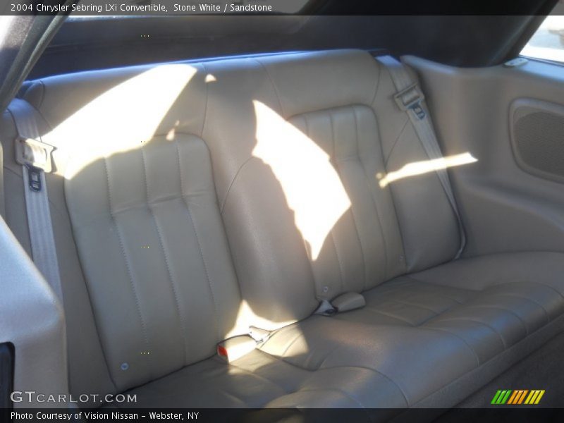 Stone White / Sandstone 2004 Chrysler Sebring LXi Convertible