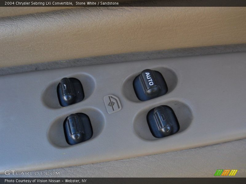 Stone White / Sandstone 2004 Chrysler Sebring LXi Convertible