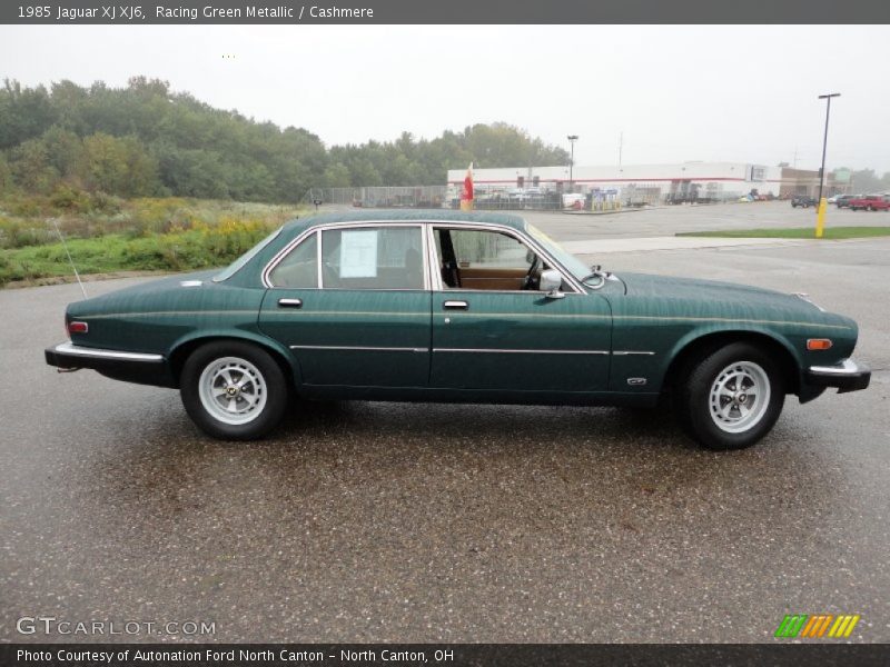 Racing Green Metallic / Cashmere 1985 Jaguar XJ XJ6