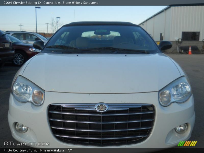 Stone White / Sandstone 2004 Chrysler Sebring LXi Convertible