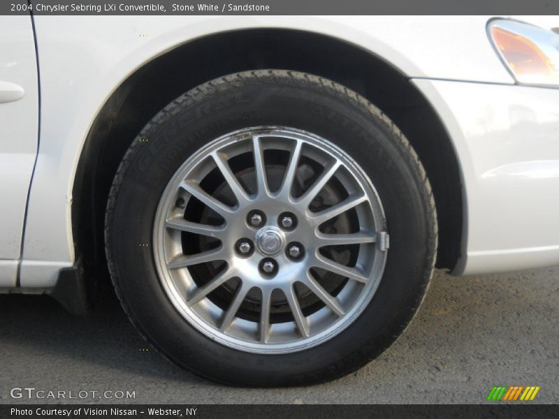 Stone White / Sandstone 2004 Chrysler Sebring LXi Convertible