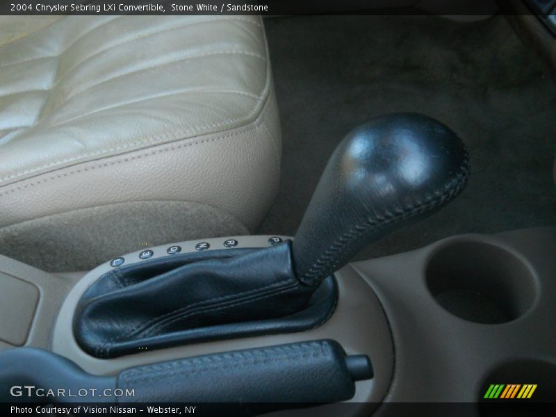 Stone White / Sandstone 2004 Chrysler Sebring LXi Convertible