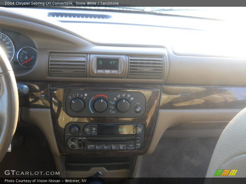 Stone White / Sandstone 2004 Chrysler Sebring LXi Convertible