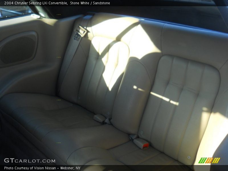 Stone White / Sandstone 2004 Chrysler Sebring LXi Convertible