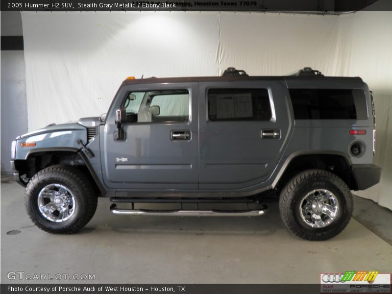 Stealth Gray Metallic / Ebony Black 2005 Hummer H2 SUV