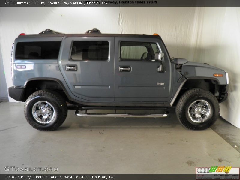 Stealth Gray Metallic / Ebony Black 2005 Hummer H2 SUV