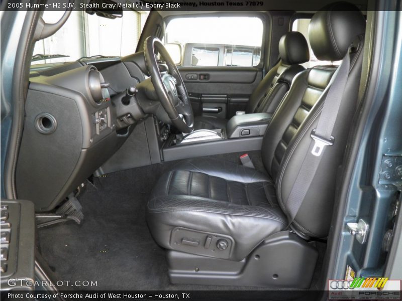 Stealth Gray Metallic / Ebony Black 2005 Hummer H2 SUV