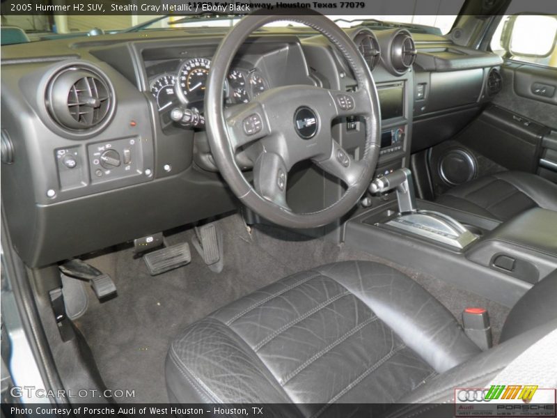 Stealth Gray Metallic / Ebony Black 2005 Hummer H2 SUV