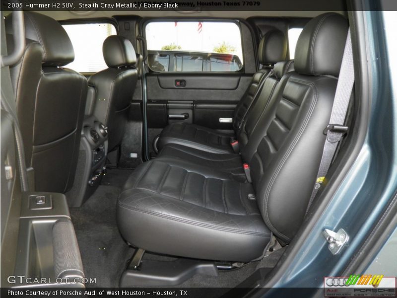 Stealth Gray Metallic / Ebony Black 2005 Hummer H2 SUV