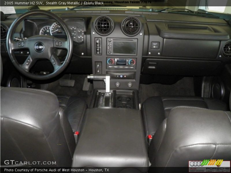 Stealth Gray Metallic / Ebony Black 2005 Hummer H2 SUV