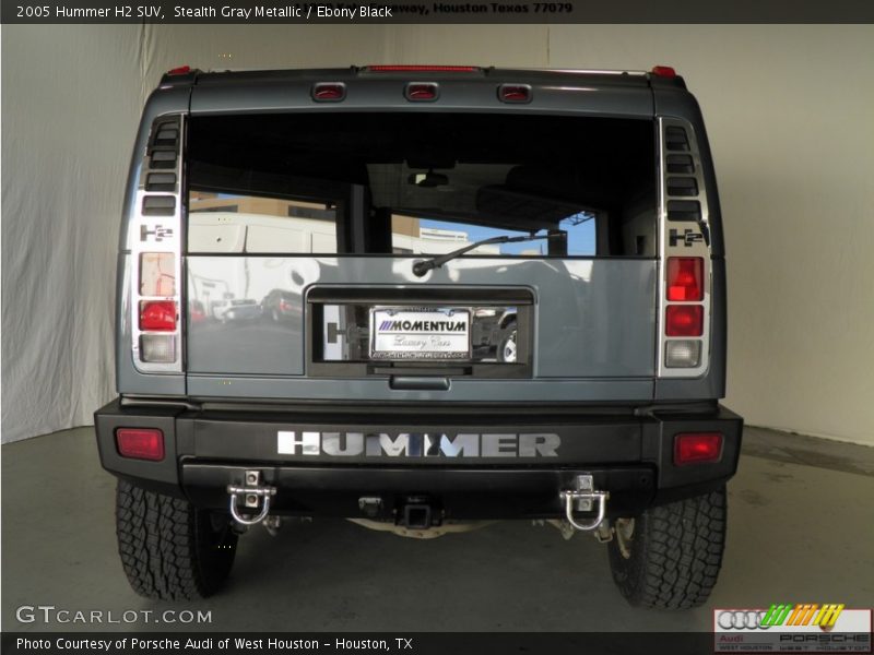 Stealth Gray Metallic / Ebony Black 2005 Hummer H2 SUV