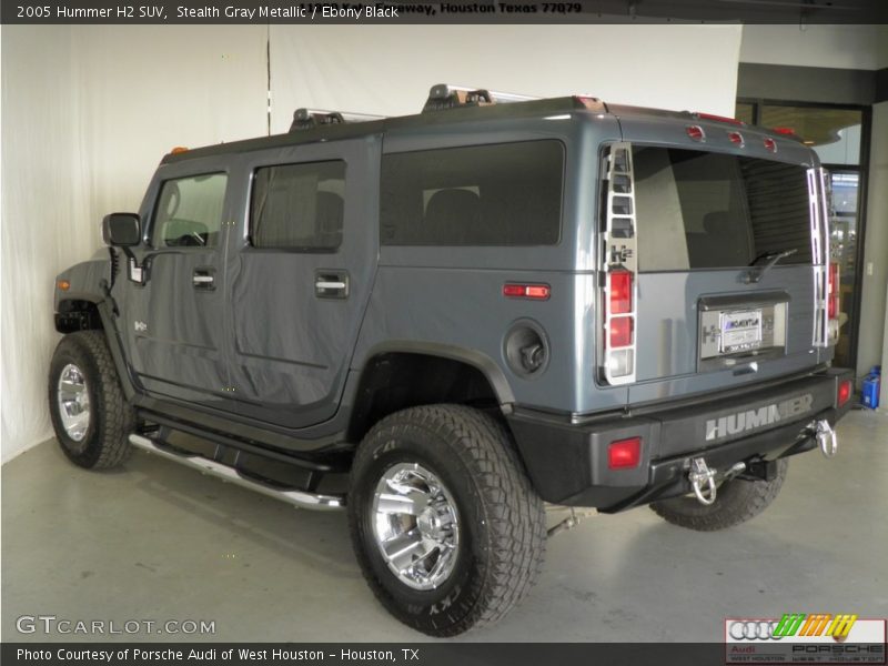 Stealth Gray Metallic / Ebony Black 2005 Hummer H2 SUV