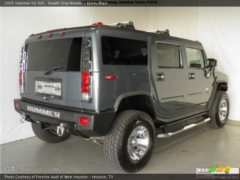 Stealth Gray Metallic / Ebony Black 2005 Hummer H2 SUV