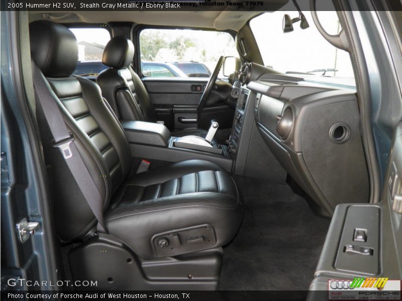 Stealth Gray Metallic / Ebony Black 2005 Hummer H2 SUV