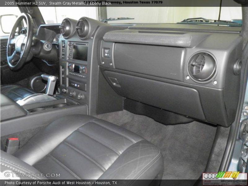 Stealth Gray Metallic / Ebony Black 2005 Hummer H2 SUV