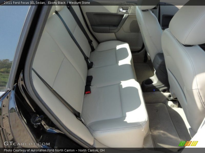 Ebony Black / Medium Stone 2011 Ford Focus SEL Sedan