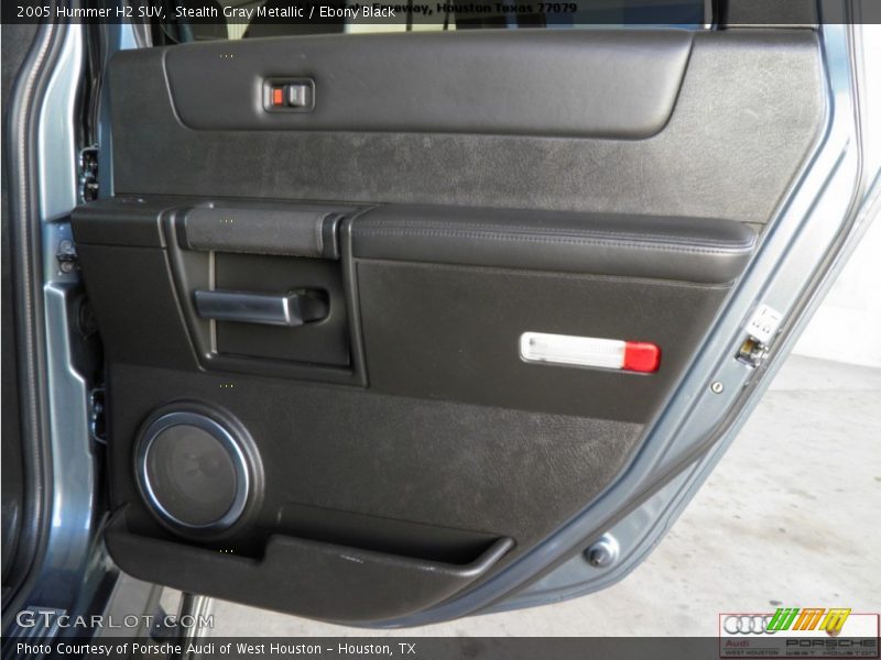 Stealth Gray Metallic / Ebony Black 2005 Hummer H2 SUV