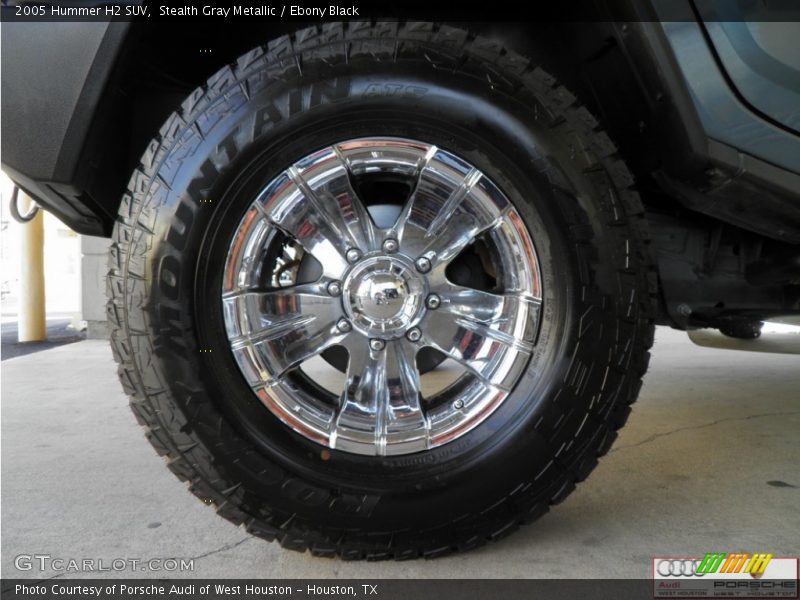 Stealth Gray Metallic / Ebony Black 2005 Hummer H2 SUV