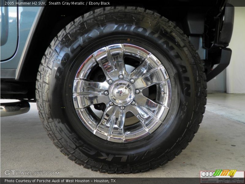 Stealth Gray Metallic / Ebony Black 2005 Hummer H2 SUV