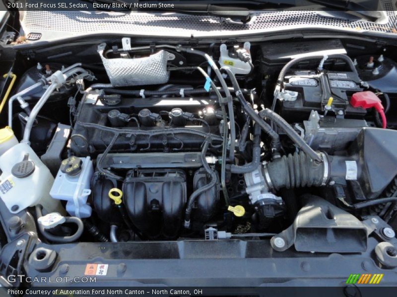 Ebony Black / Medium Stone 2011 Ford Focus SEL Sedan