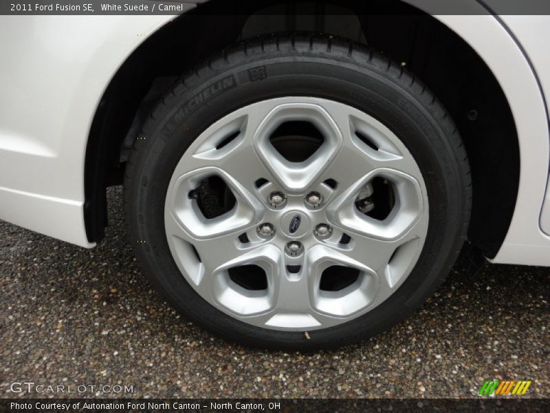 White Suede / Camel 2011 Ford Fusion SE