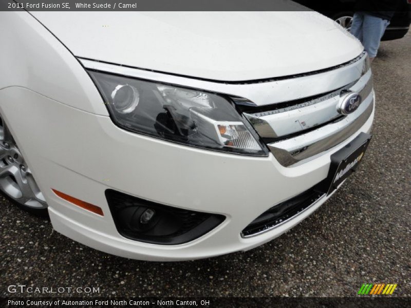 White Suede / Camel 2011 Ford Fusion SE