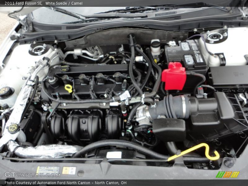 White Suede / Camel 2011 Ford Fusion SE