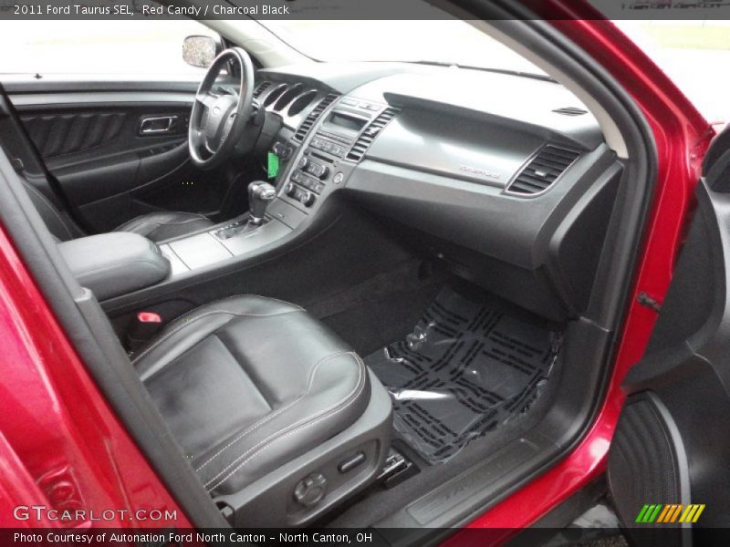 Red Candy / Charcoal Black 2011 Ford Taurus SEL