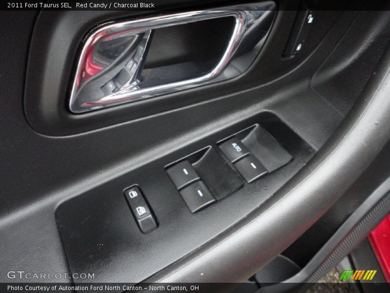 Red Candy / Charcoal Black 2011 Ford Taurus SEL