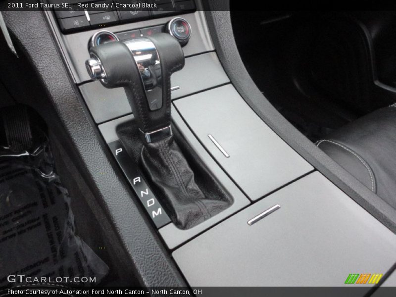 Red Candy / Charcoal Black 2011 Ford Taurus SEL