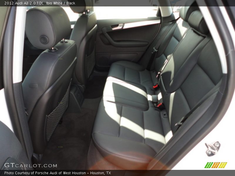 Ibis White / Black 2012 Audi A3 2.0 TDI