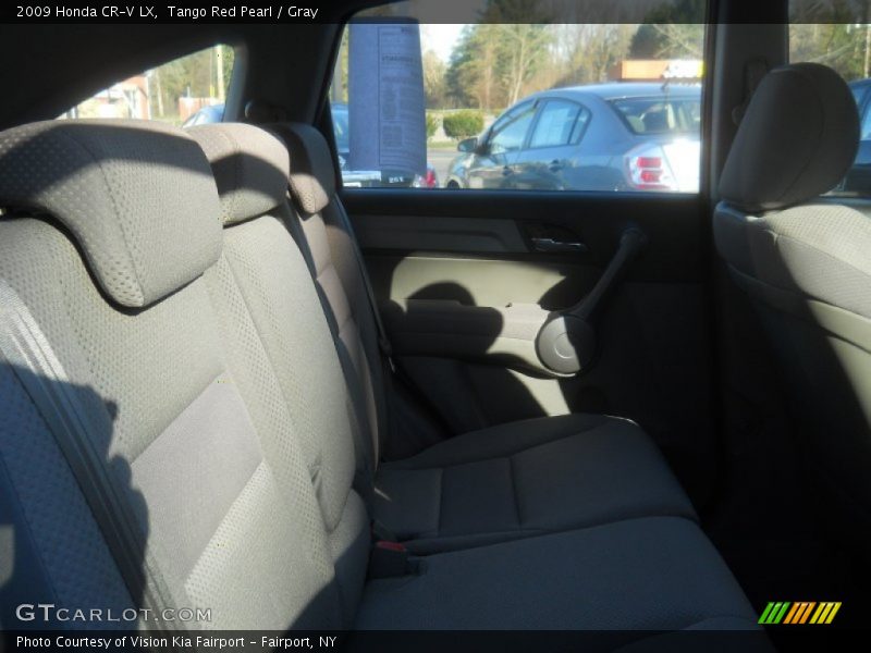 Tango Red Pearl / Gray 2009 Honda CR-V LX