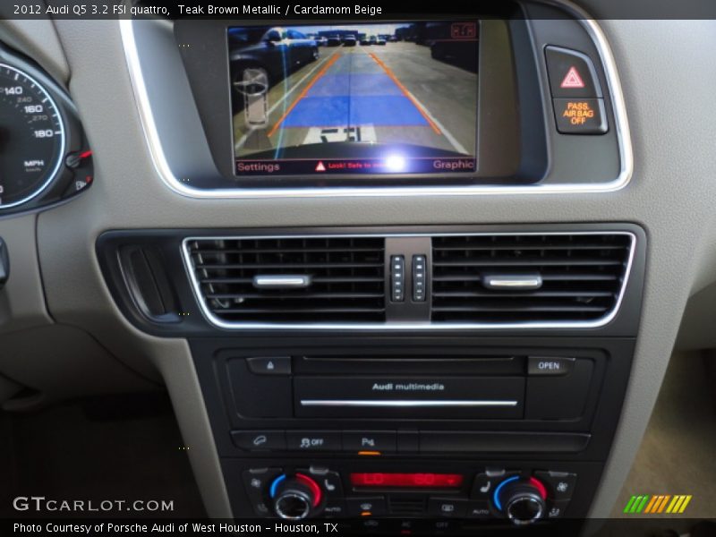 Teak Brown Metallic / Cardamom Beige 2012 Audi Q5 3.2 FSI quattro