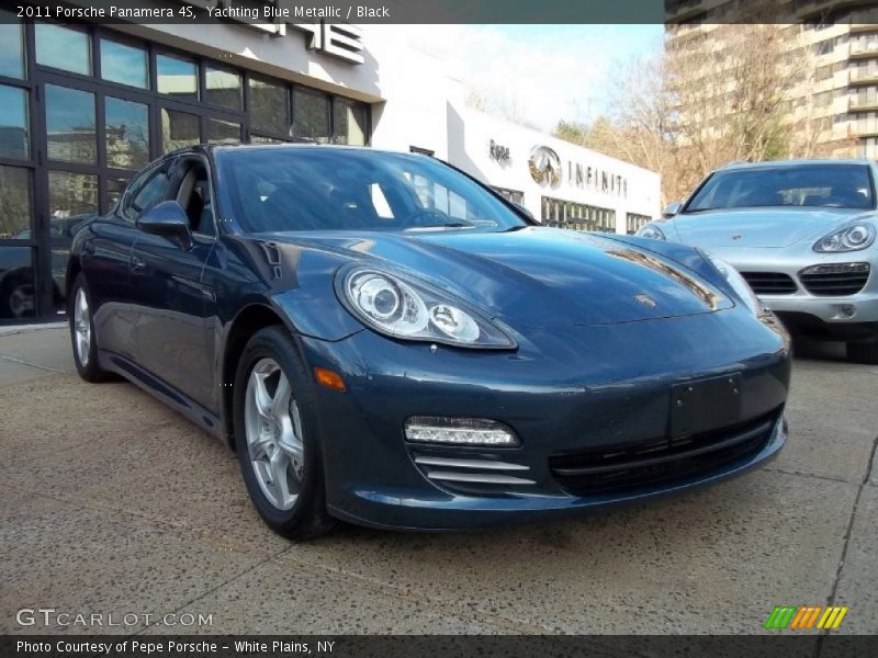 Yachting Blue Metallic / Black 2011 Porsche Panamera 4S