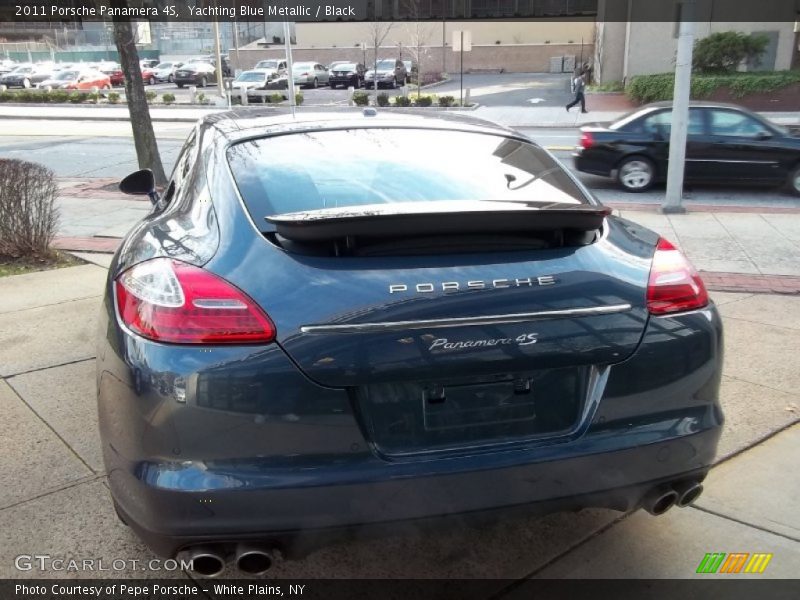 Yachting Blue Metallic / Black 2011 Porsche Panamera 4S