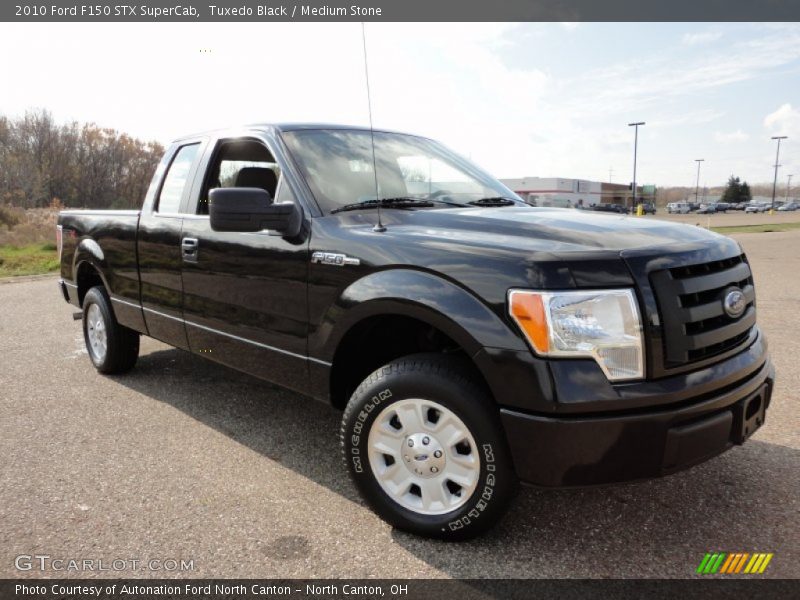 Tuxedo Black / Medium Stone 2010 Ford F150 STX SuperCab