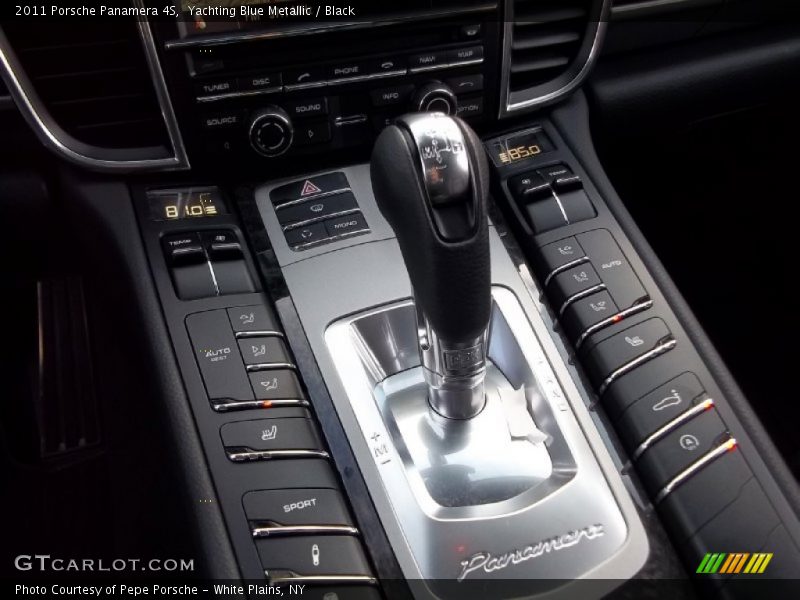 Yachting Blue Metallic / Black 2011 Porsche Panamera 4S