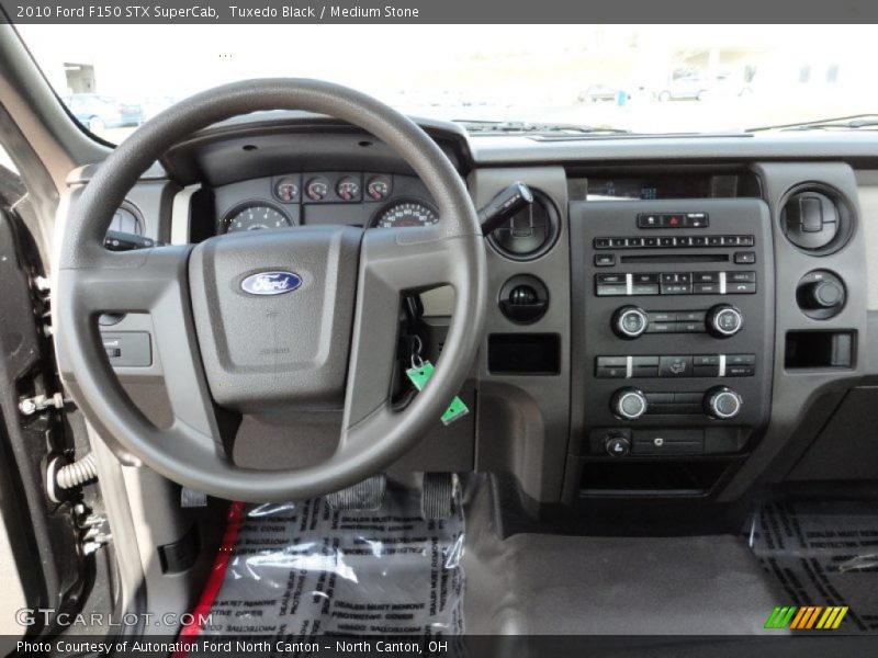 Tuxedo Black / Medium Stone 2010 Ford F150 STX SuperCab
