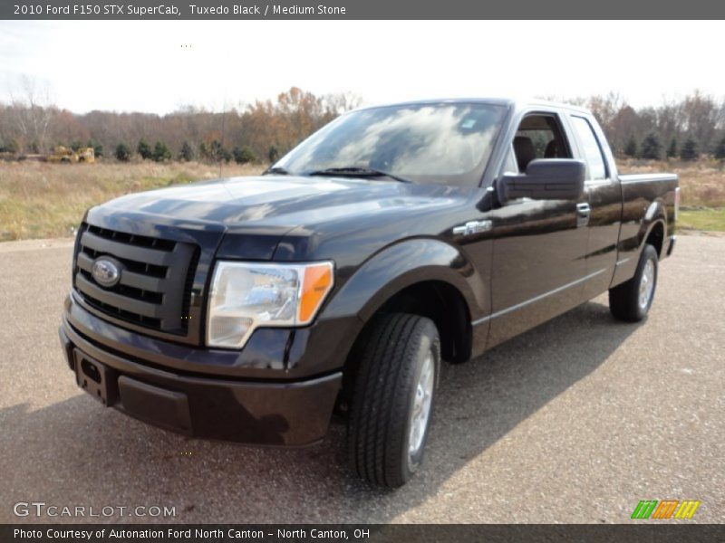 Tuxedo Black / Medium Stone 2010 Ford F150 STX SuperCab