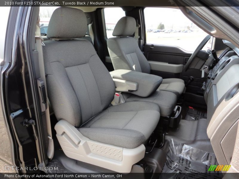 Tuxedo Black / Medium Stone 2010 Ford F150 STX SuperCab